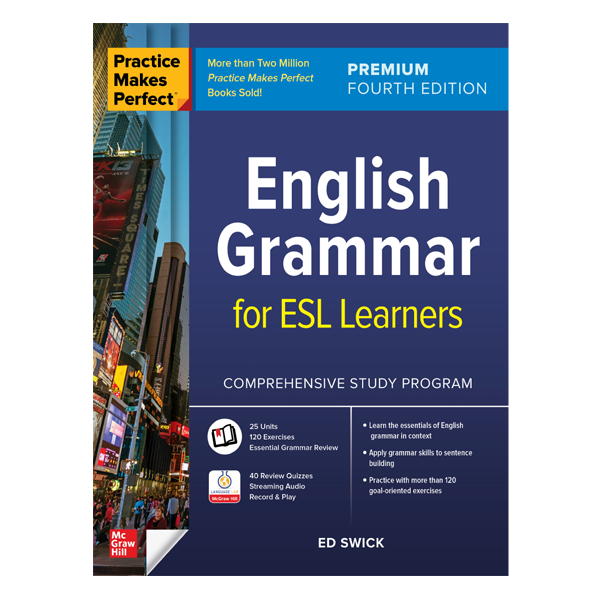 English Grammar For Esl Learners Practice Makes Perfect Premium Th