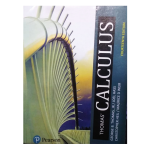 Thomas’ Calculus 14th Edition Hass, Heil, Weir