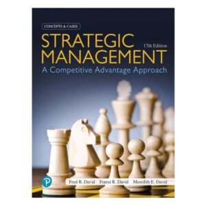 Strategic Management 17th Edition by Fred R. David
