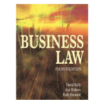 Business Law 4th Edition by Ann E. M. Holmes, David Kelly