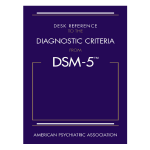 Desk Reference to the Diagnostic Criteria from DSM-5 by American Psychiatric Association