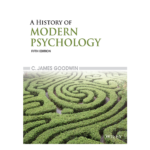A History of Modern Psychology 5th by James C. Goodwin